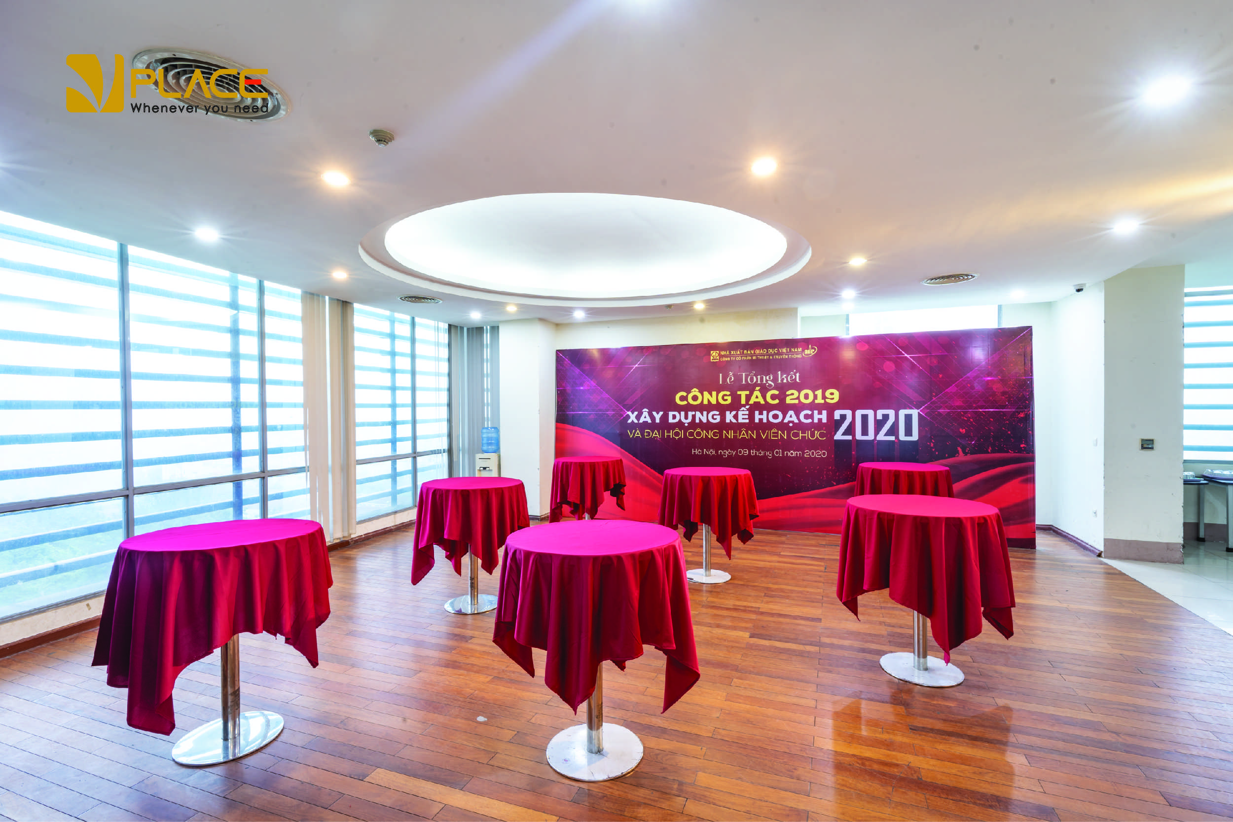 Phòng hội trường 300 chỗ của VPLACE